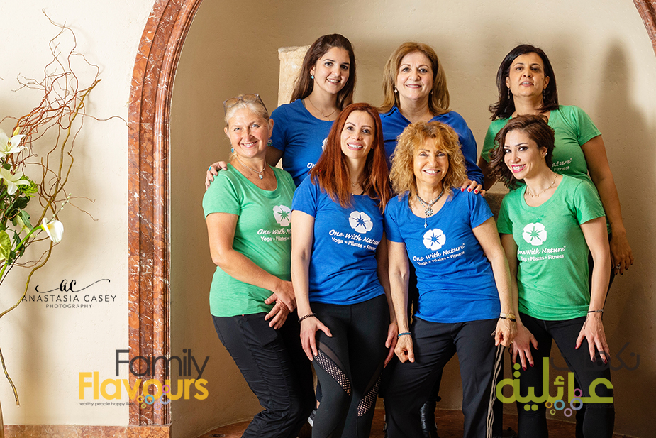 One With Nature team in branded T-shirts